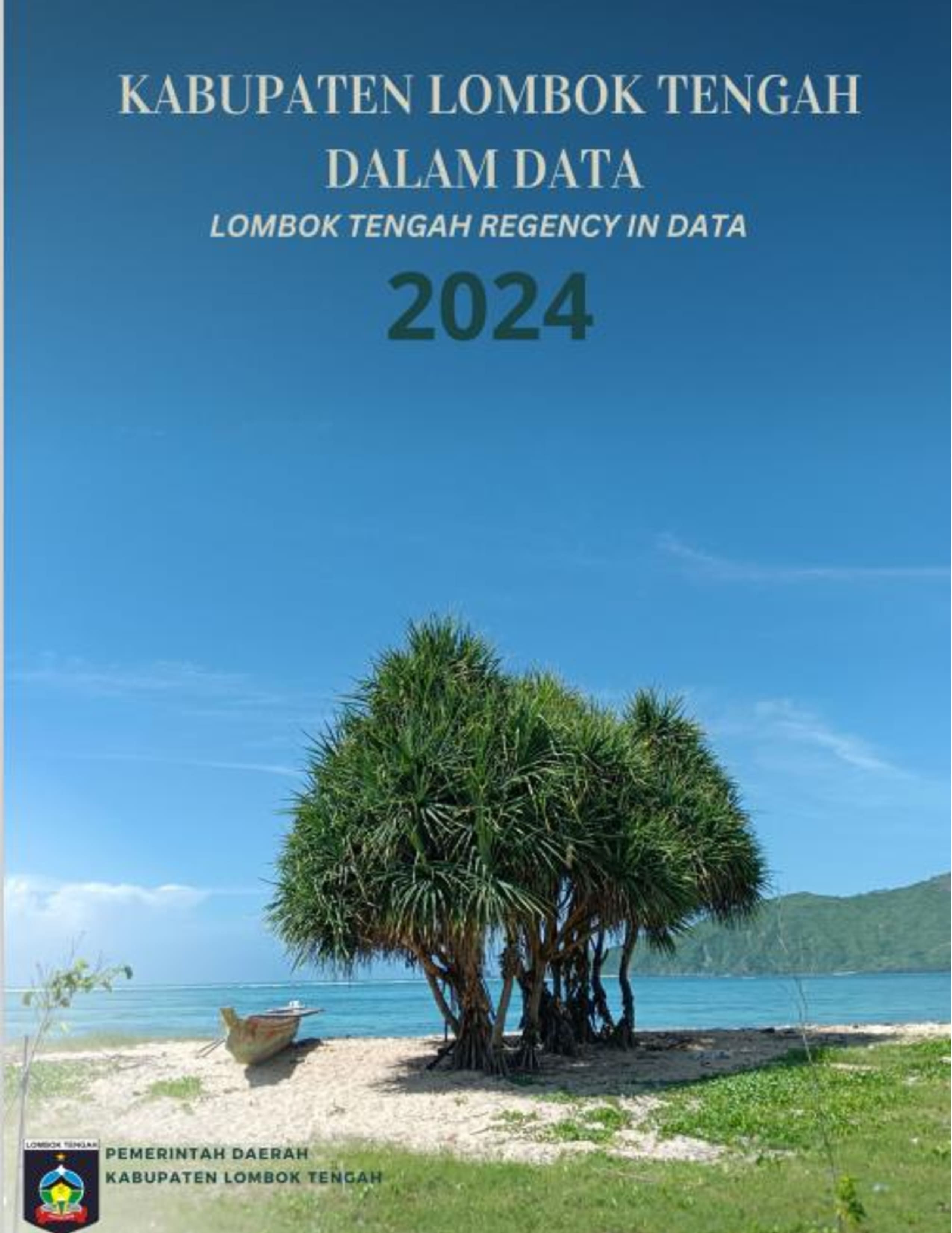 Cover LOMBOK TENGAH DALAM DATA 2024