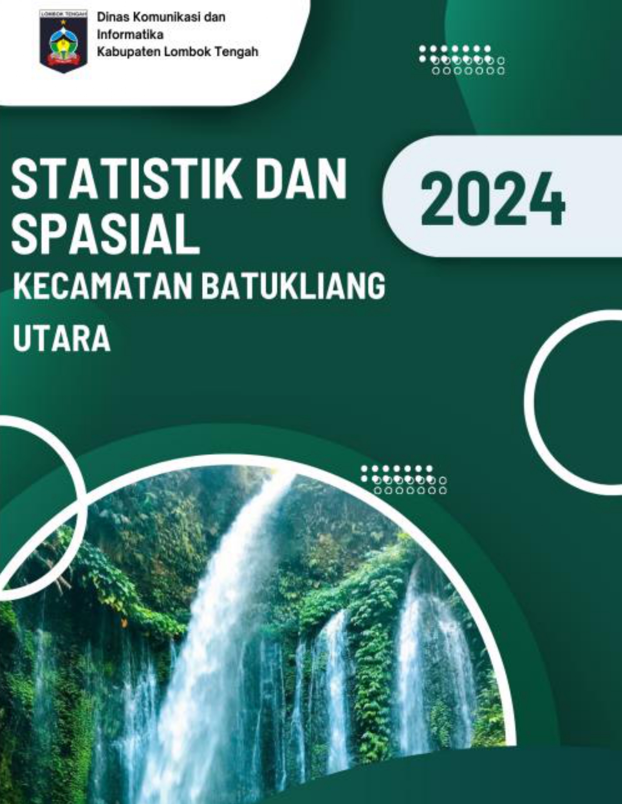 Cover STATISTIK DAN SPASIAL KECAMATAN BATUKLIANG UTARA TAHUN 2024