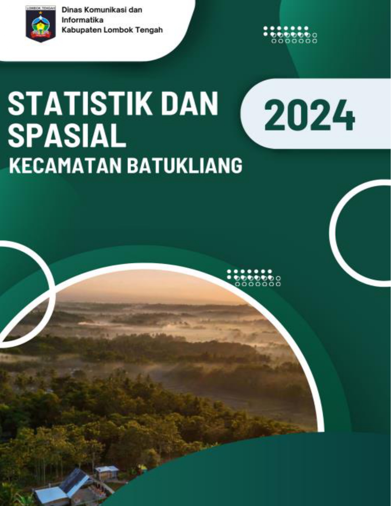 Cover STATISTIK DAN SPASIAL KECAMATAN BATUKLIANG TAHUN 2024