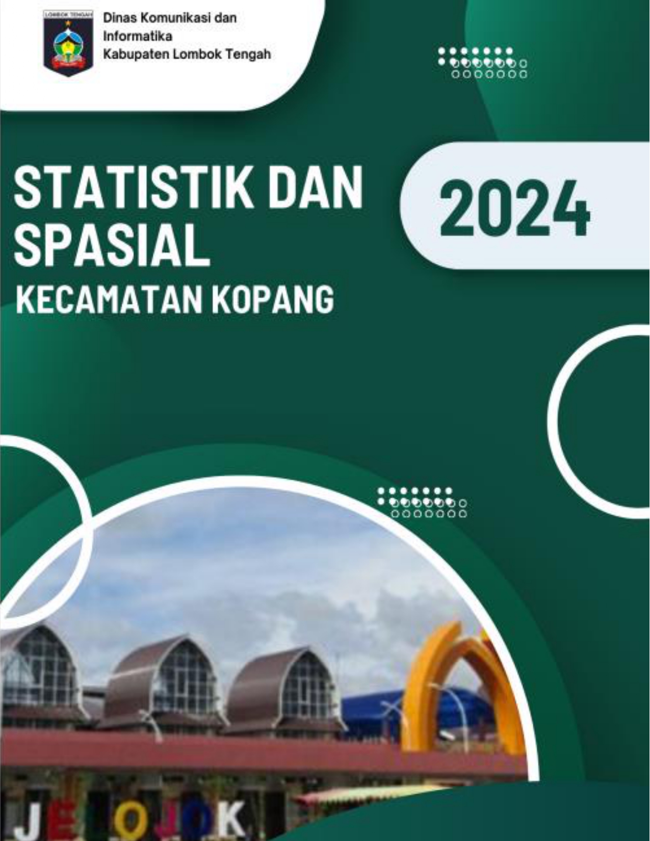 Cover STATISTIK DAN SPASIAL KECAMATAN KOPANG TAHUN 2024