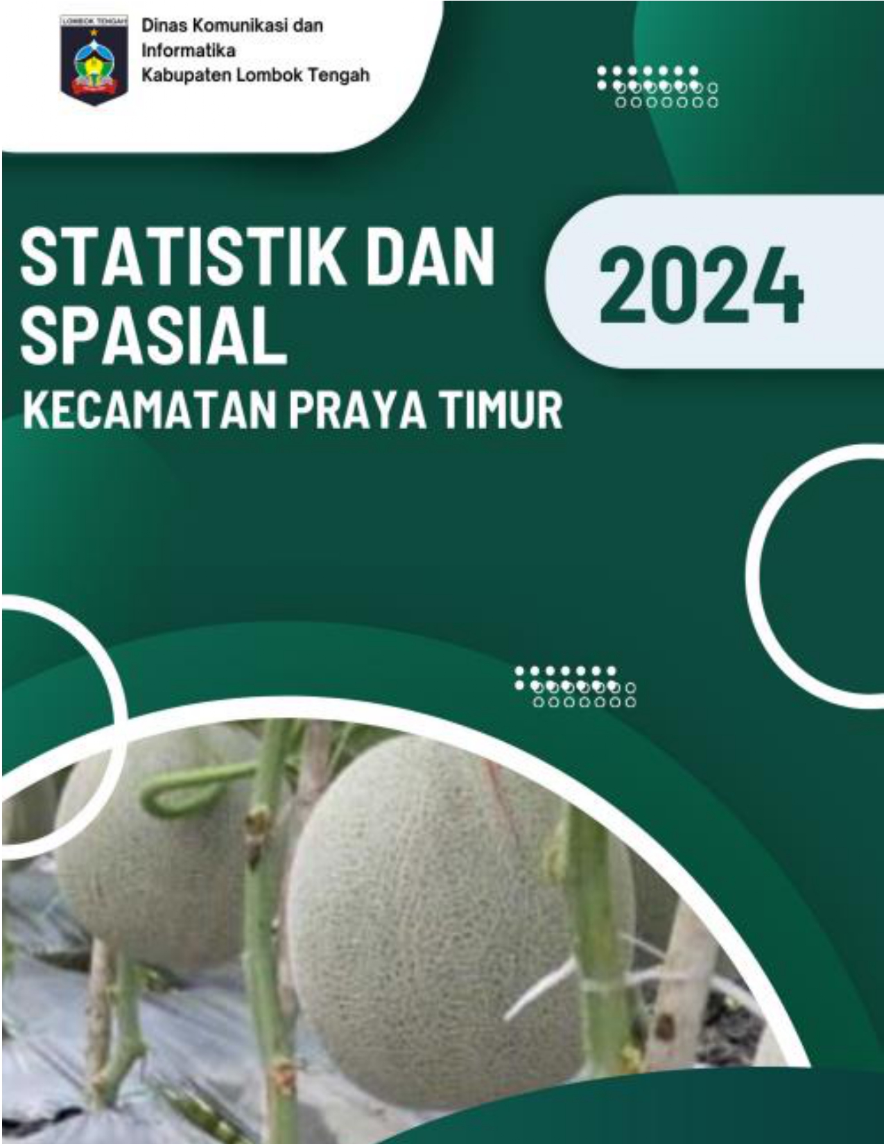 Cover STATISTIK DAN SPASIAL KECAMATAN PRAYA TIMUR TAHUN 2024